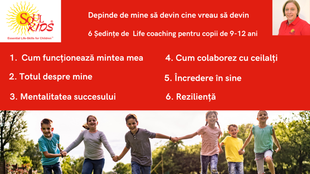 Read more about the article Life coaching pentru copii SoulKids – Depinde de mine să devin cine vreau să devin – copii de 9-12 ani