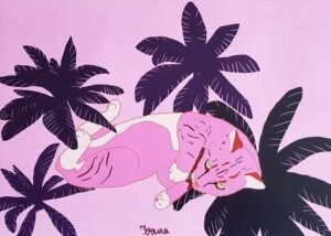 Desenele Ioanei – Pisică roz