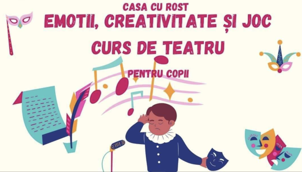 Read more about the article Curs de Teatru pentru copii – Emoții, Creativitate, Joc