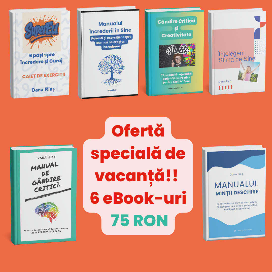 Caiet de exerciții (Feed Ad) ebook dezvoltare personala copii