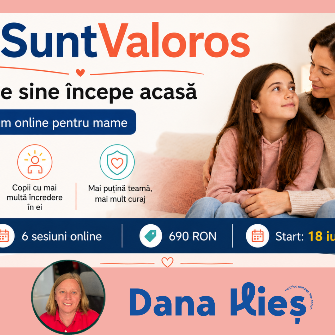 Stima de sine începe acasă, eusuntvaloros