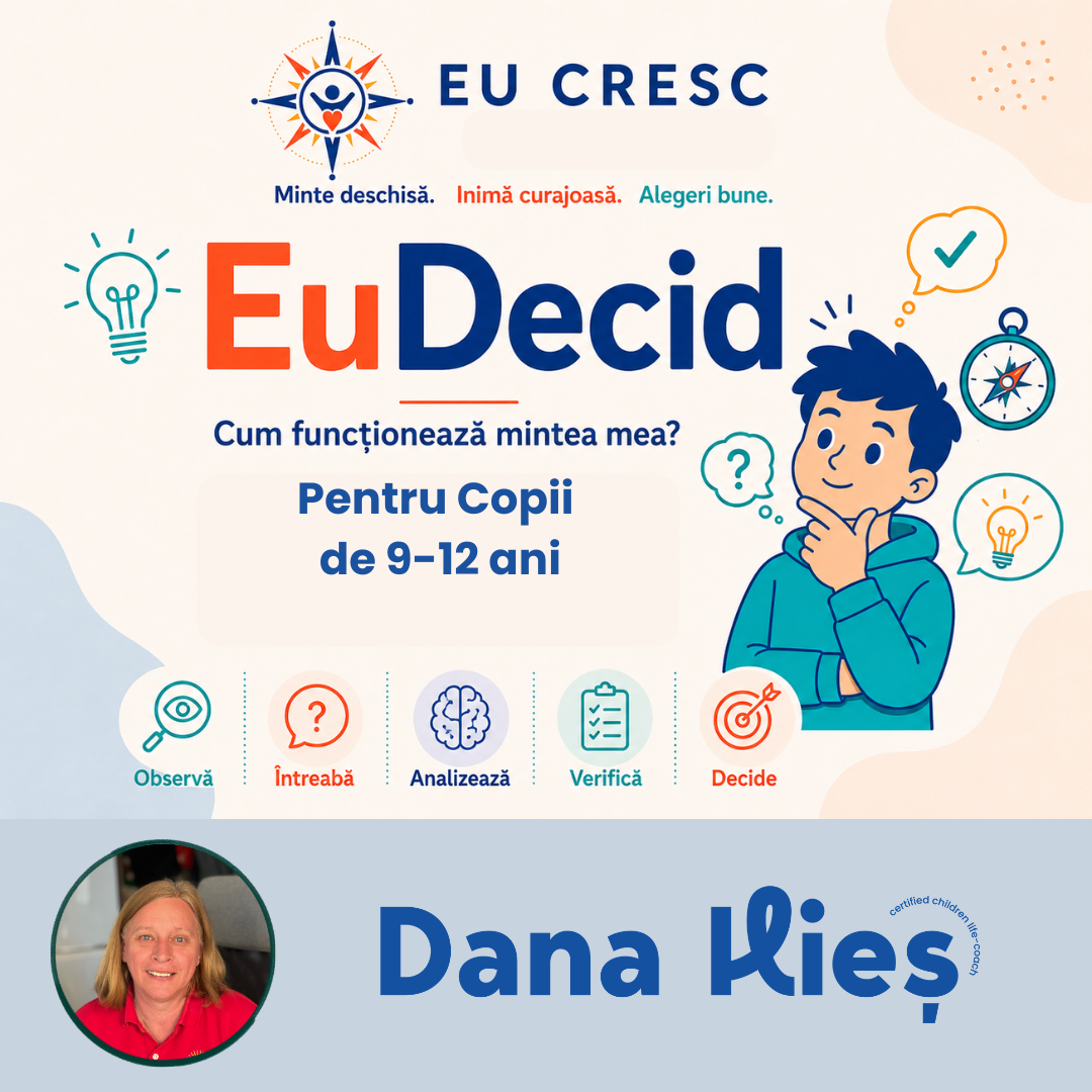 Pentru Copii de 9-12 ani (1) Life coaching copii, eu cresc, eu decid